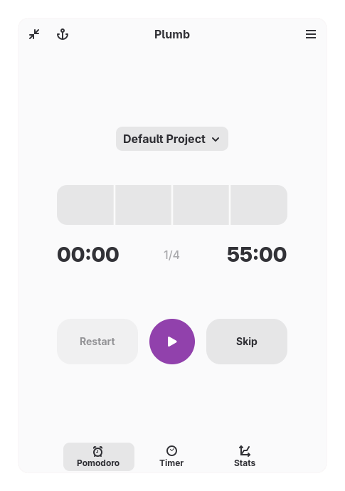 Deep Dive App Interface